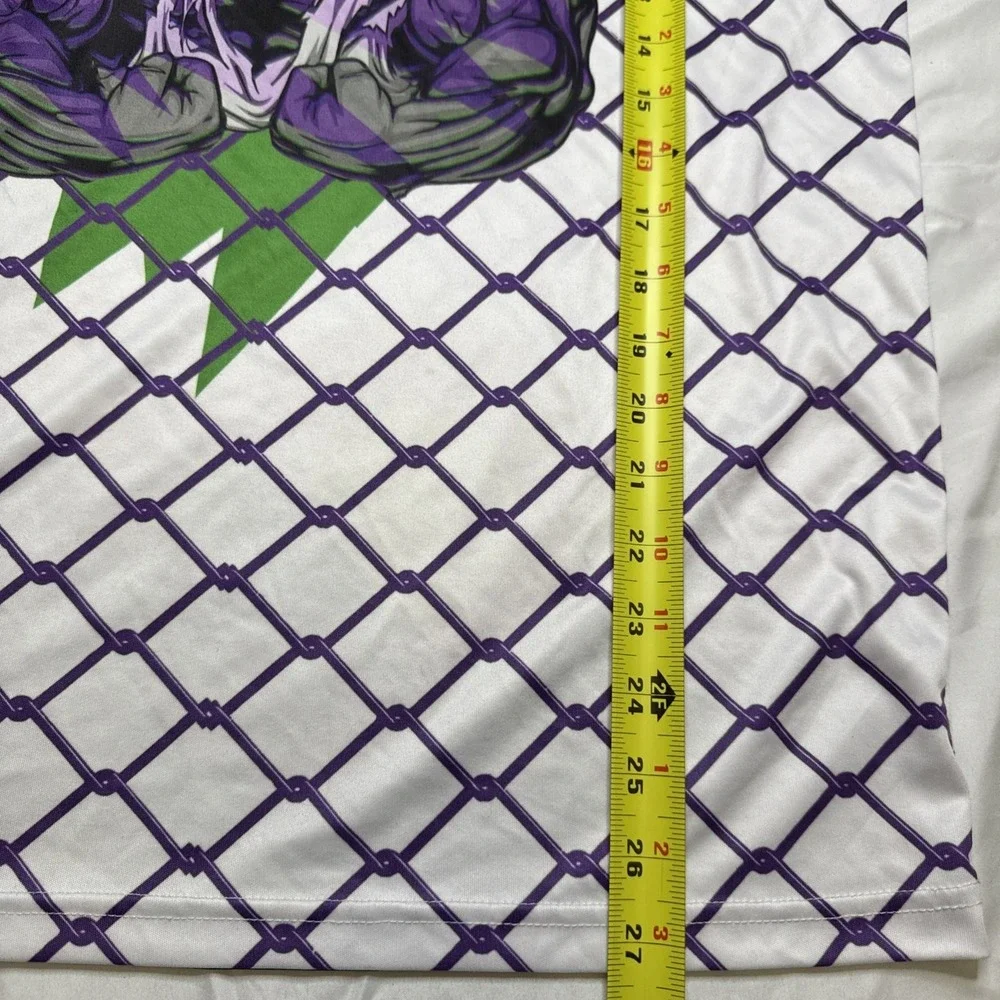 Rage Gorilla Kreeger 14 Colorado Mountain Jersey‎ Mens Medium Purple White Green
